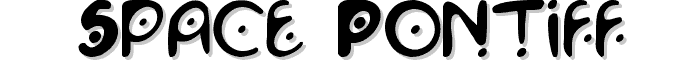 Space Pontiff font